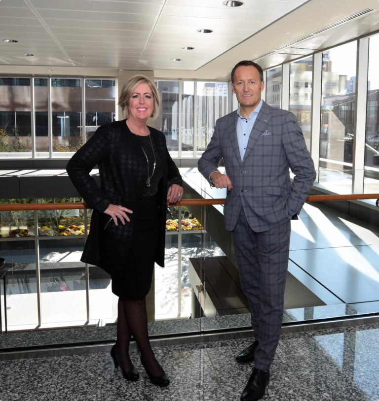Cheryl Rose, Senior Partner and Mike Mack, President and Managing Partner of X5 Management